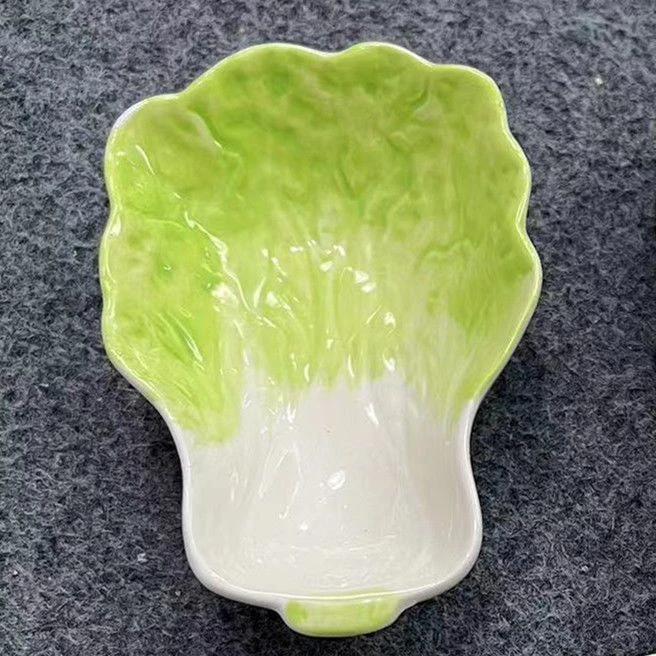 2025年家用新款陶瓷白菜料碟酒店油盐酱醋味碟火锅蘸料小碗咸菜碟