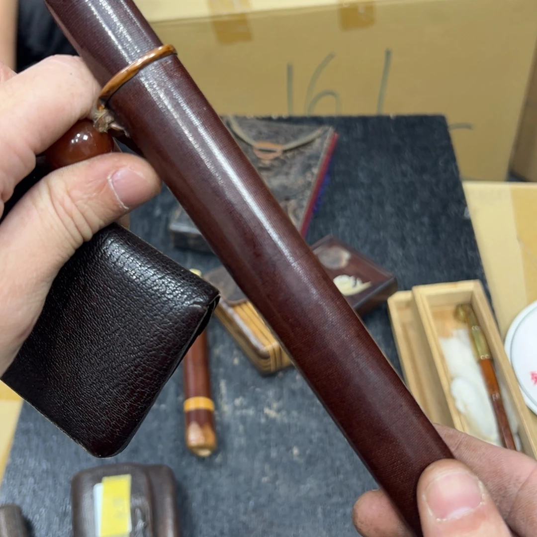 太***人木中古工艺品摆件