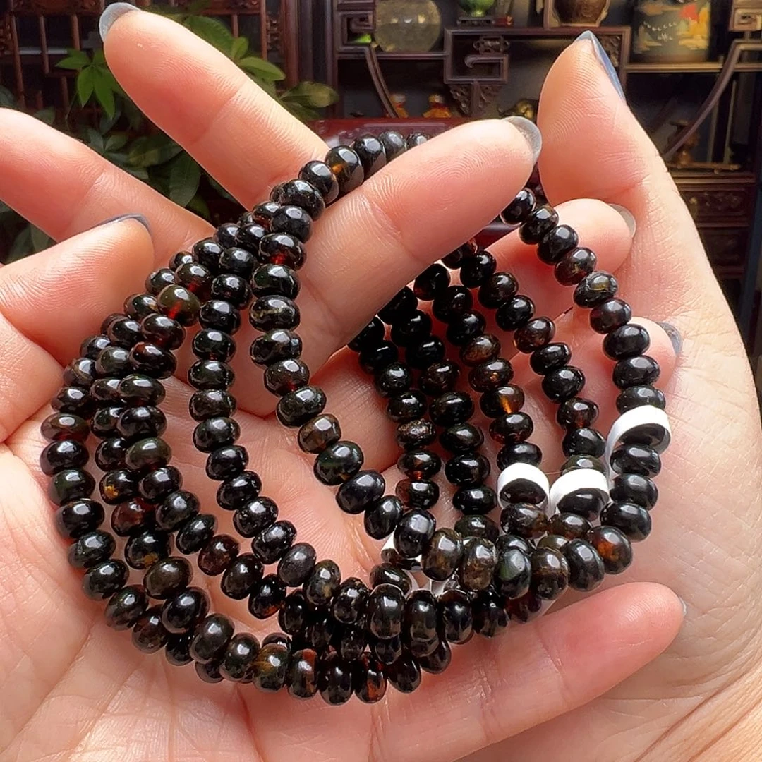 琥珀未镶嵌裸石抚顺琥珀10488六多样性发其一