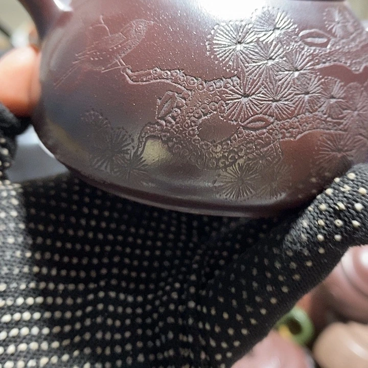 紫砂茶壶微瑕起泡