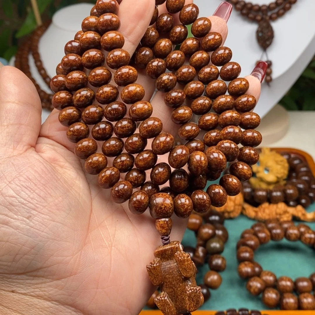 贡木手串/手链༺****༻贡木8×10血泊火凤凰火焰爆龙