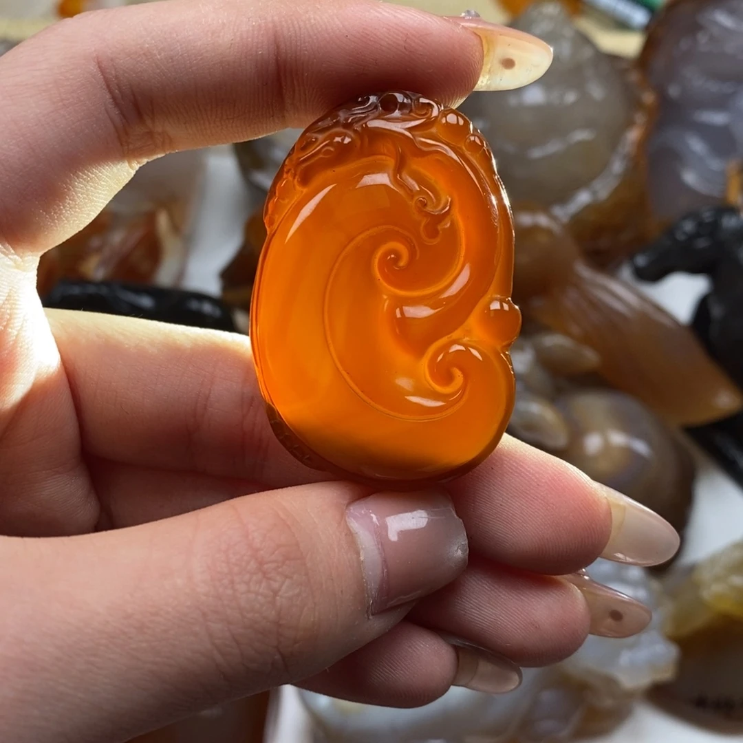 玛瑙/玉髓未镶嵌颈饰