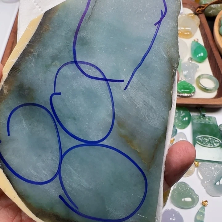 S***n定制翡翠未镶嵌         5