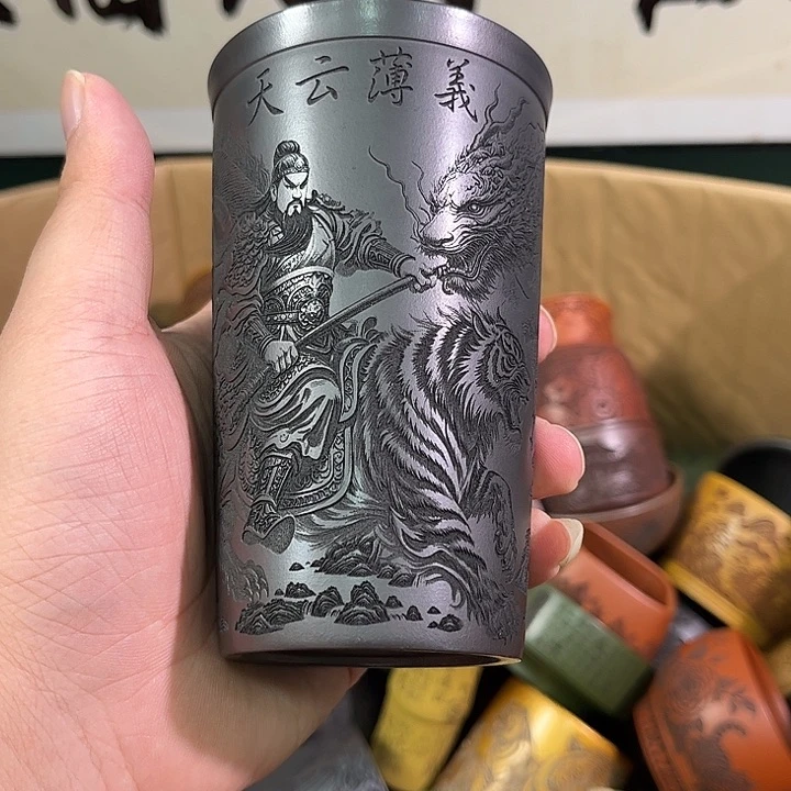 茶杯紫砂全手工紫砂主人杯