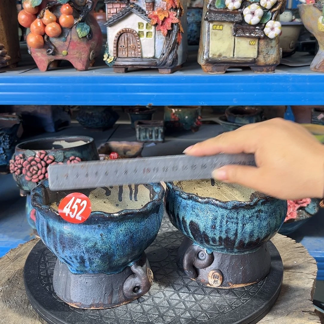 452 号陶然花器手工花盆