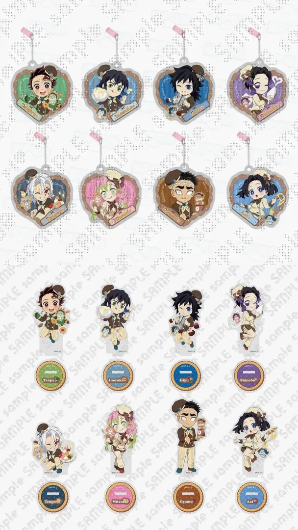 【日谷】鬼灭之刃 2025情人节限定立牌挂件 默认代拆