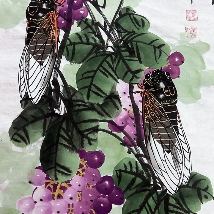 国画本人纯手工作品欣赏