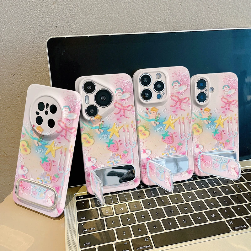 天使适用苹果菲林手机壳华为vivo小米oppo荣耀全包防摔保护套