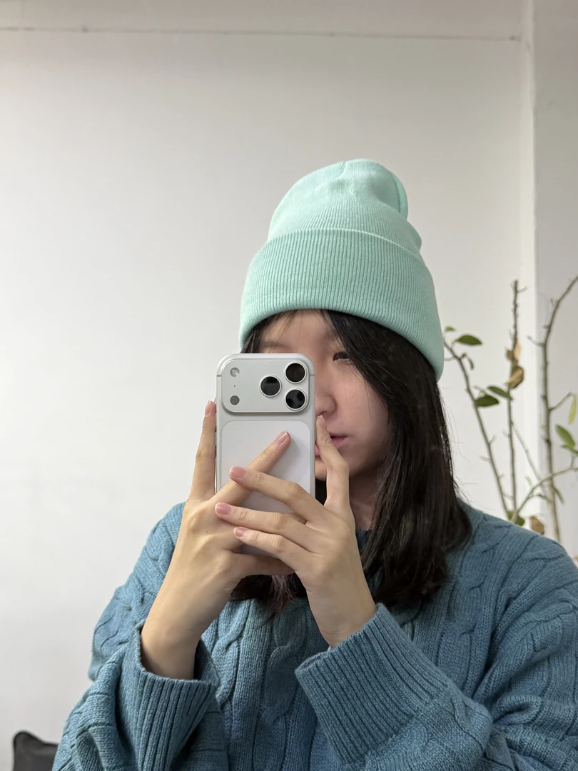 【万亨古着店】帅气毛衣男女同款针织帽秋冬冬季休闲风帽子