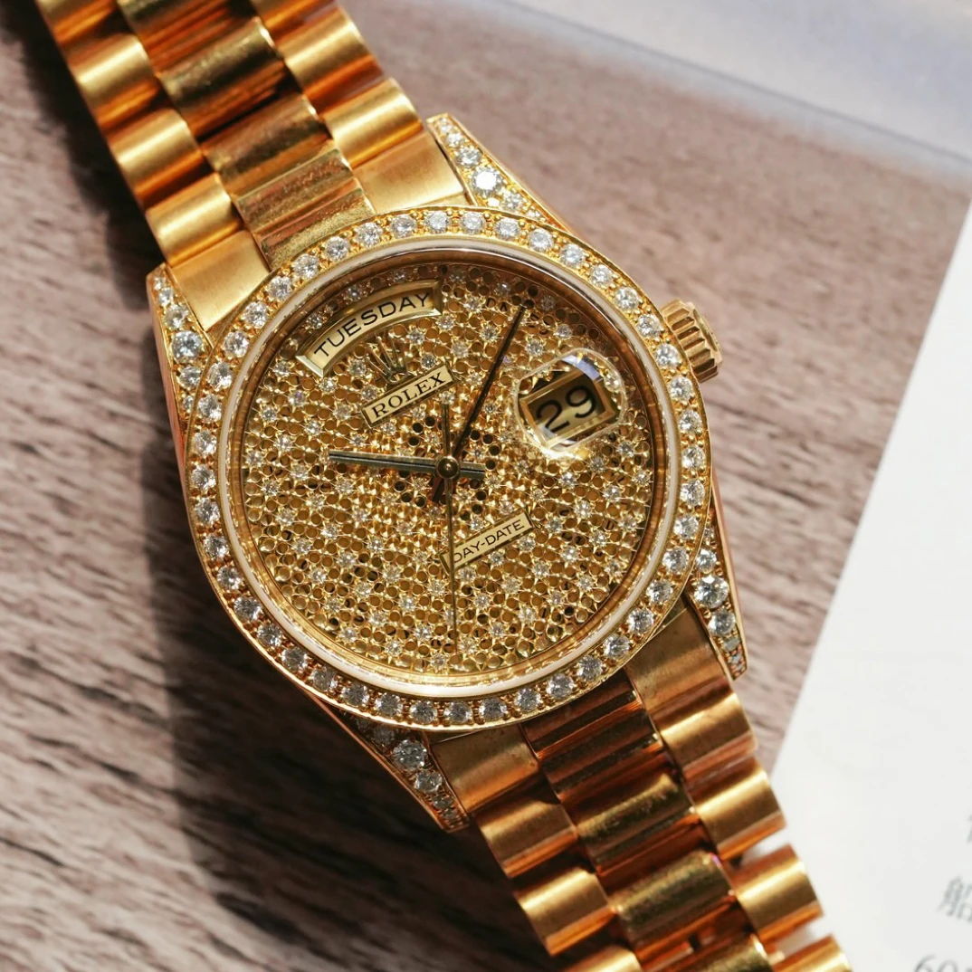 99新 Rolex/劳力士 型号18388 满天星 单表