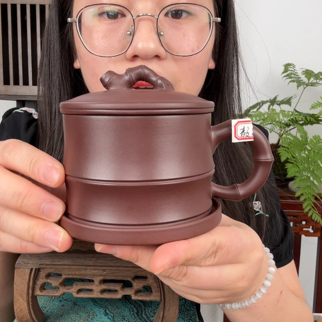 茶杯紫砂紫砂杯微瑕