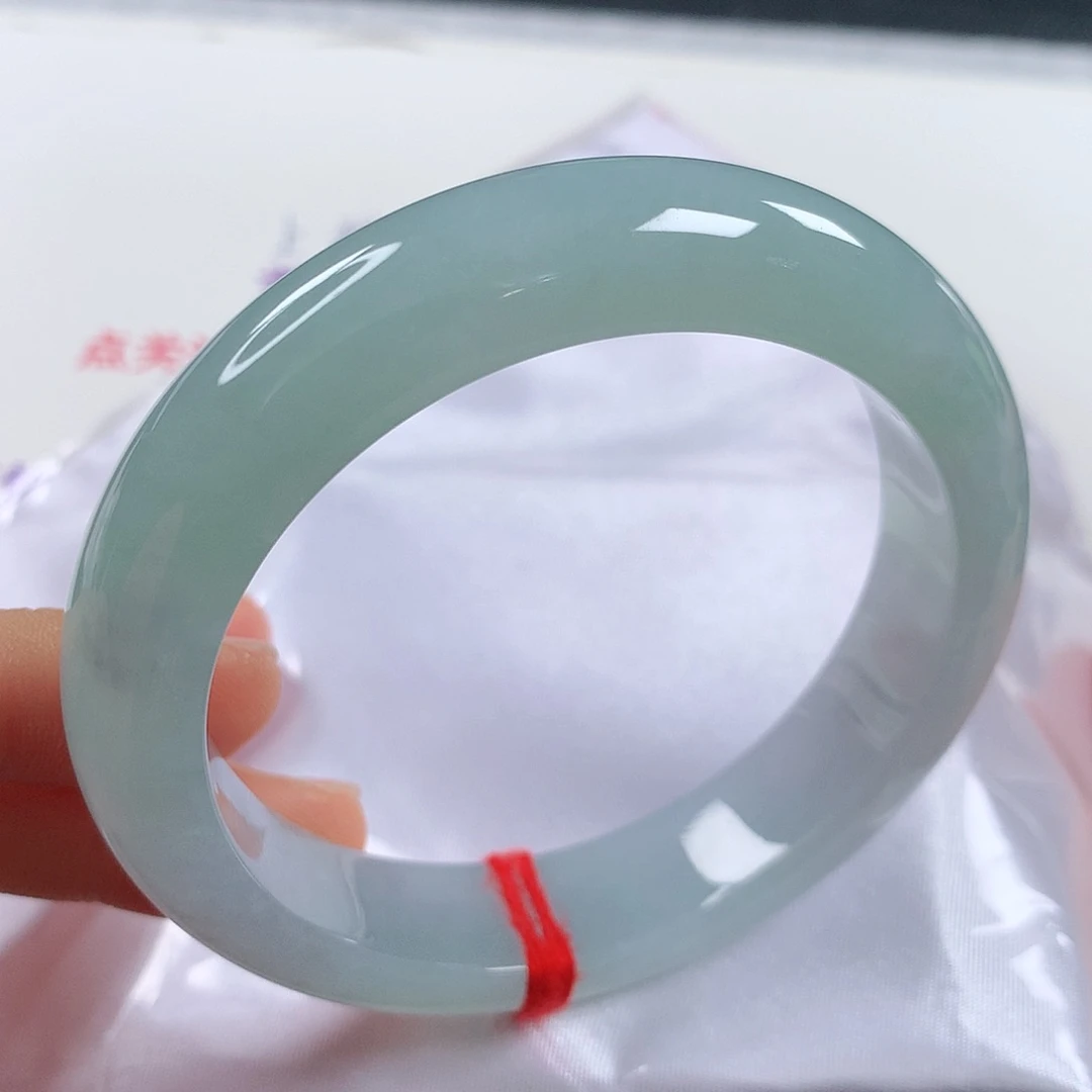翡翠手镯未镶嵌 正圈①④④