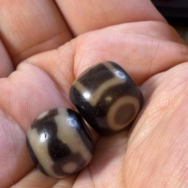 泉***青玛瑙/玉髓未镶嵌套链