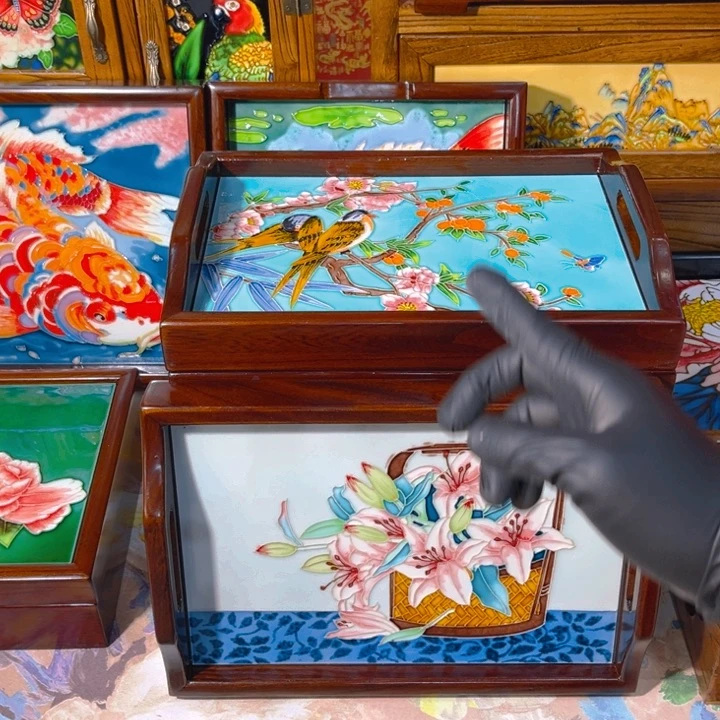 陶瓷瓷板画艺术作品