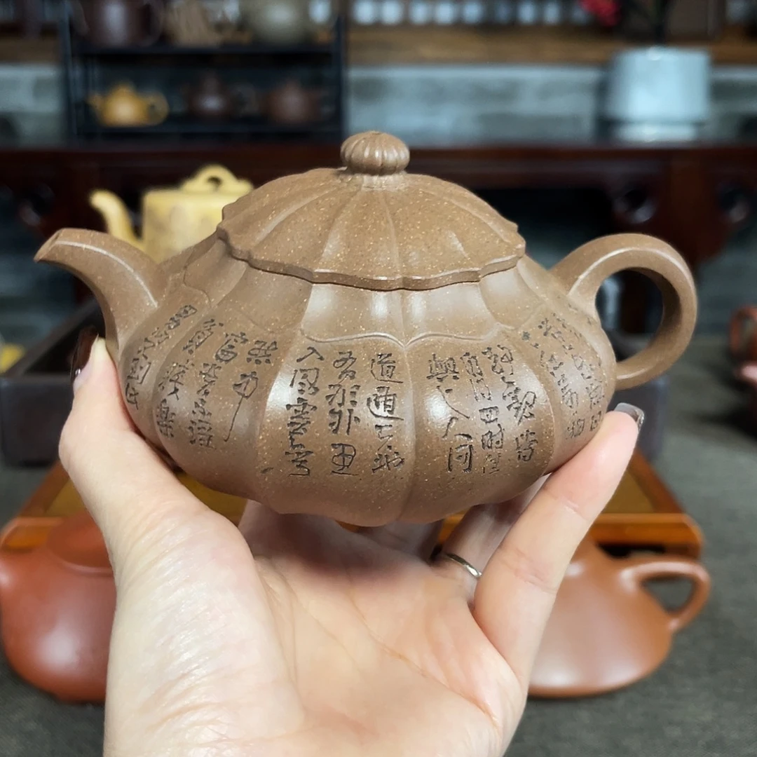 紫砂公道杯全手工制作