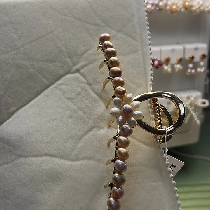 未镶嵌淡水珍珠发饰