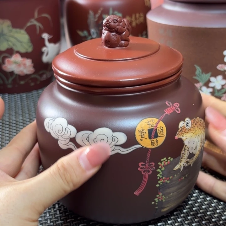 茶叶罐紫砂中高端紫砂茶叶罐