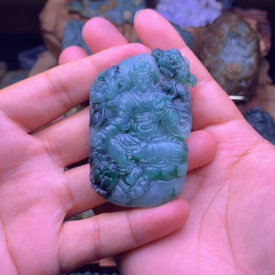 ꧁***꧂定制翡翠未镶嵌翡翠