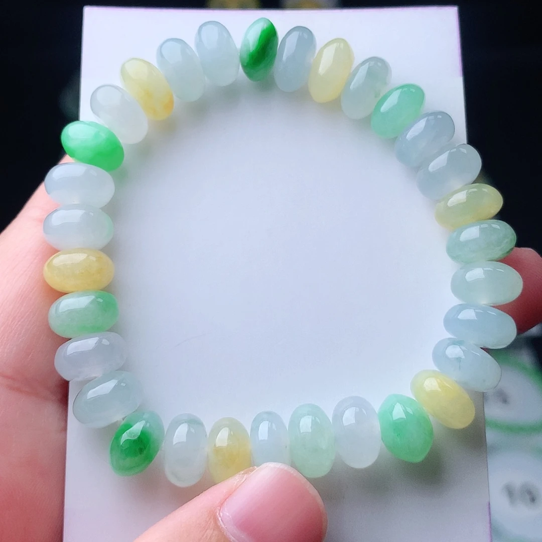 翡翠未镶嵌手链翡翠