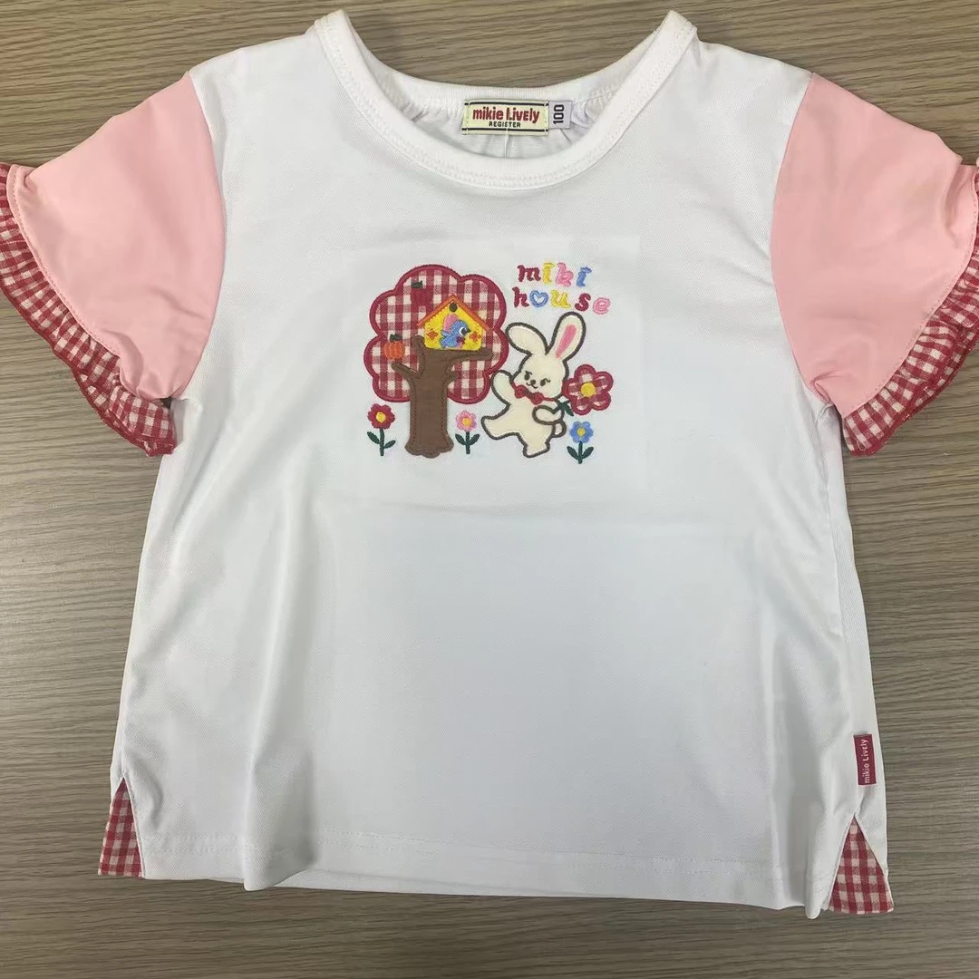 （瑕疵品）宝宝夏款果树小白兔短袖T恤