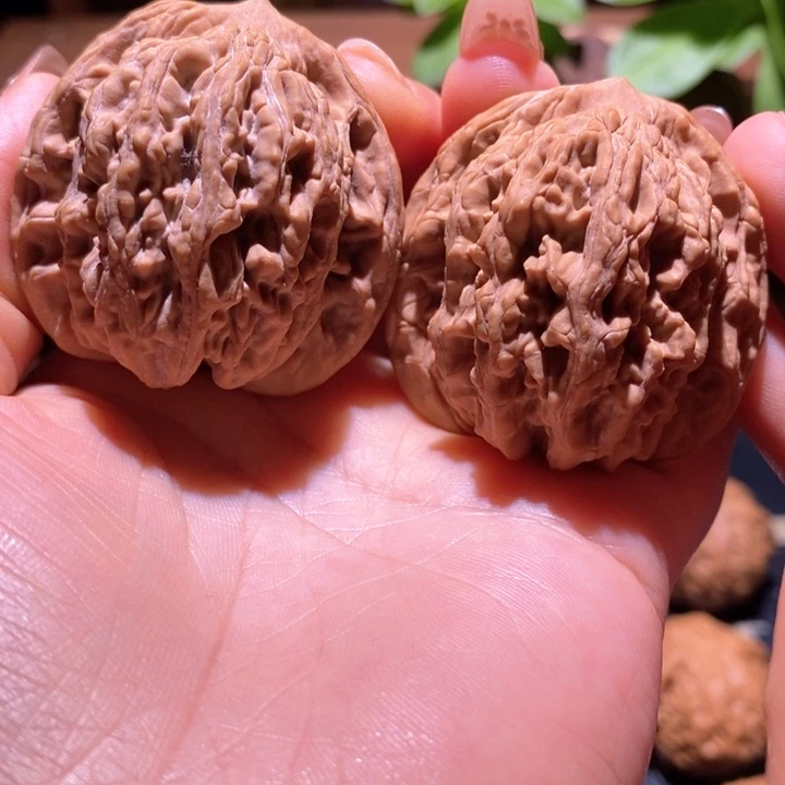 桃核把件麦穗42全精