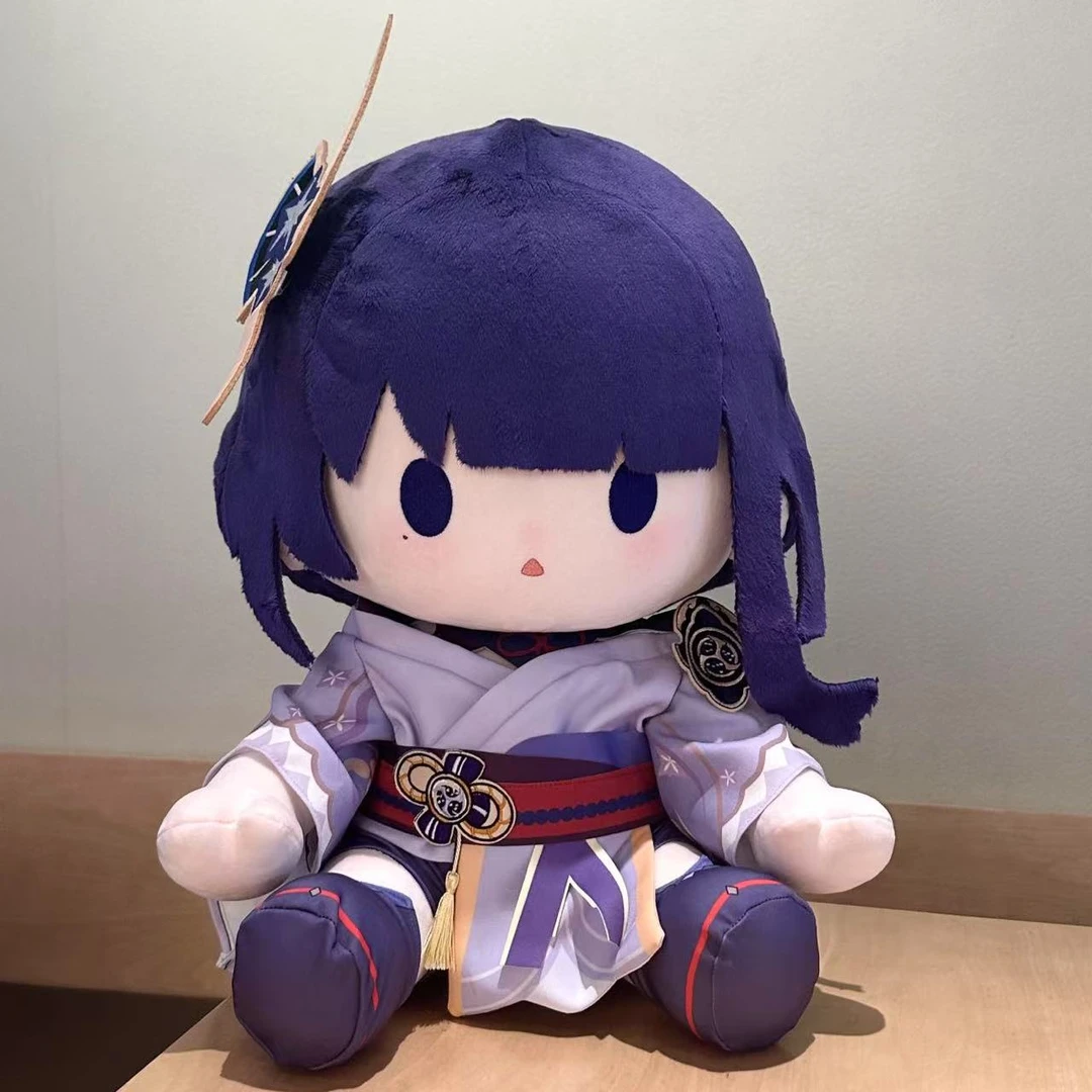【NINA酱全款现货】呆呆影雷神豆豆眼坐姿棉花娃娃40cm
