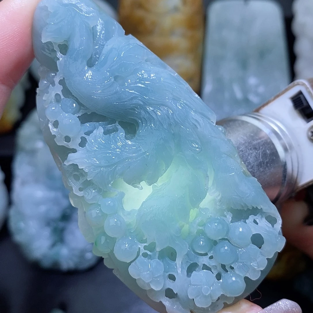 定制翡翠未镶嵌翡翠