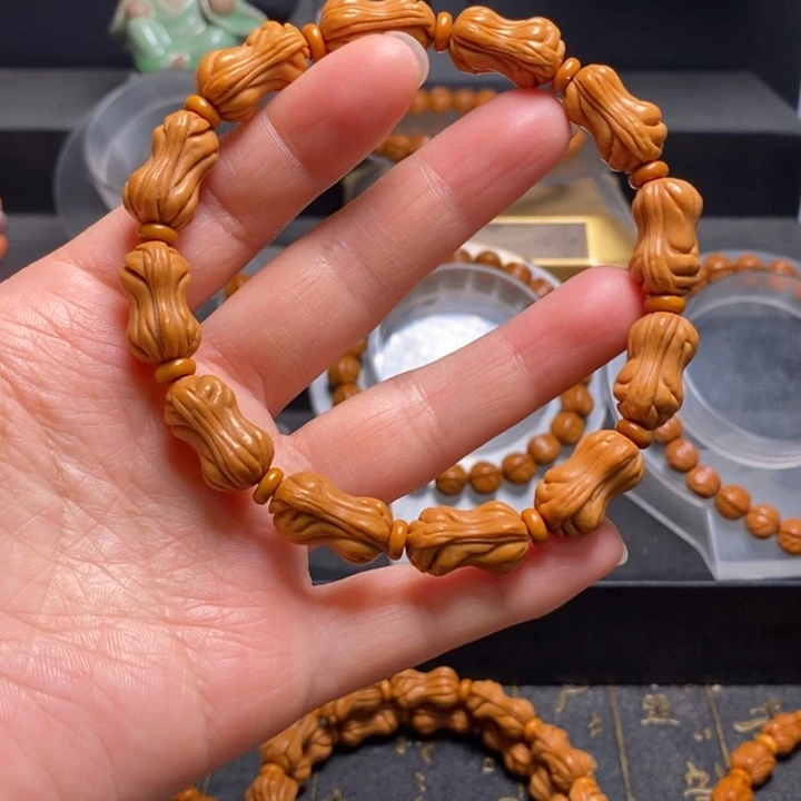 手串桃核花生手串12