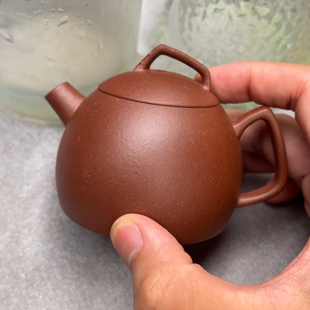 茶壶紫砂底槽清薄胎几何秦权160cc