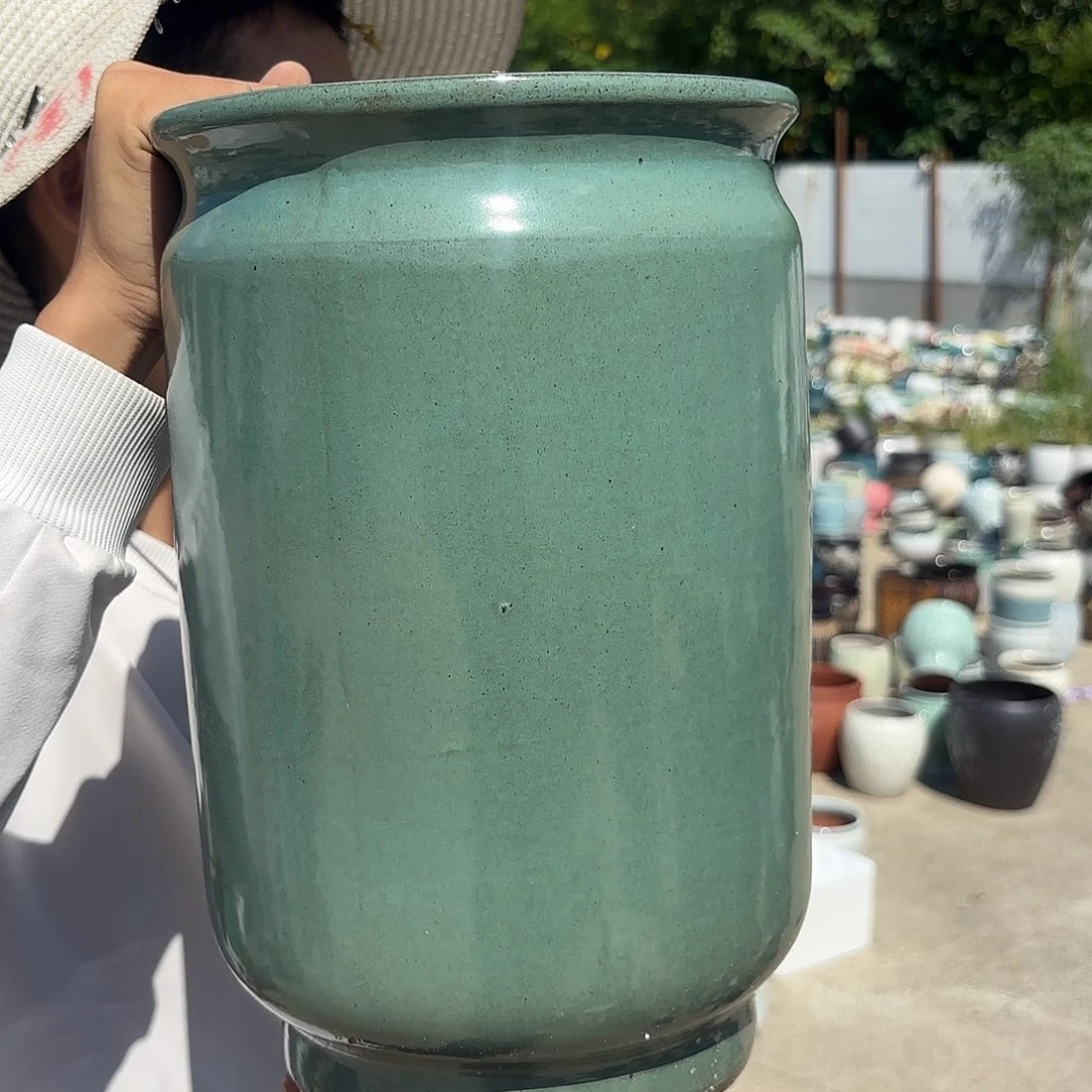 绿直筒一个口径20高度32