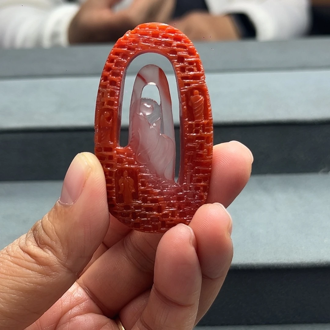 玛瑙/玉髓合金颈饰