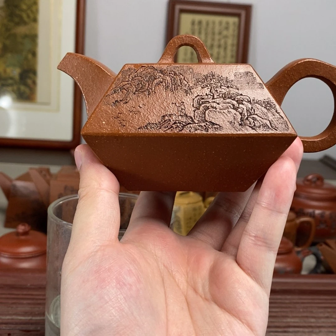 茶壶紫砂原矿泥料传统工艺制作