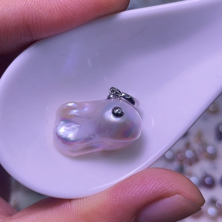 淡水珍珠颈饰合金29