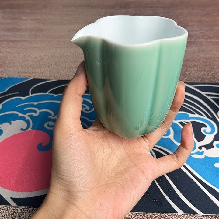 龙泉云间青瓷小米茶器