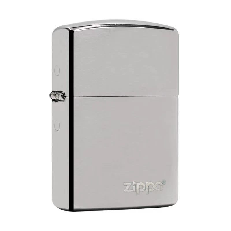 ZIPPO/之宝打火机光板【镀铬拉丝盔甲】162zl煤油机DYJ1【阳】