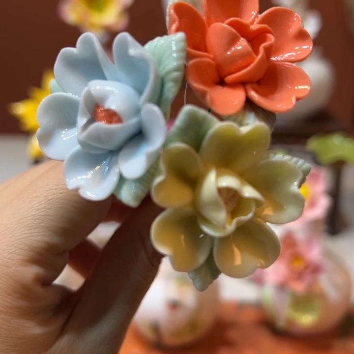 摆件手工精致陶瓷摆件