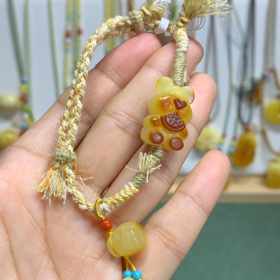 蜜蜡手链未镶嵌手绳