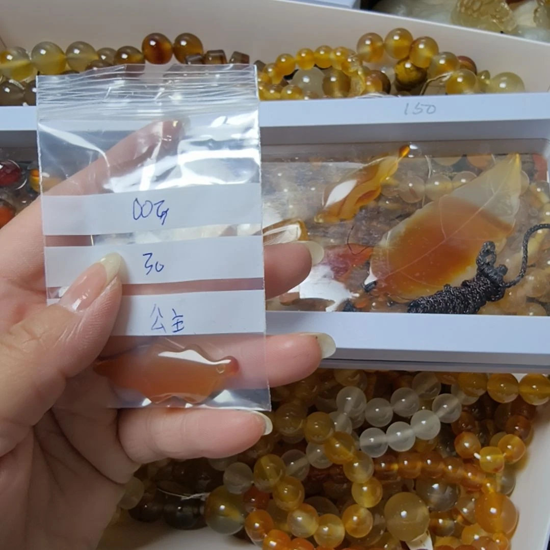 刺***主玛瑙/玉髓手链未镶嵌003