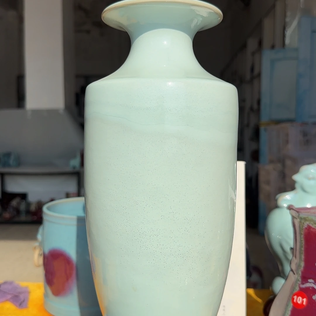 摆件陶郑家钧窑摆件