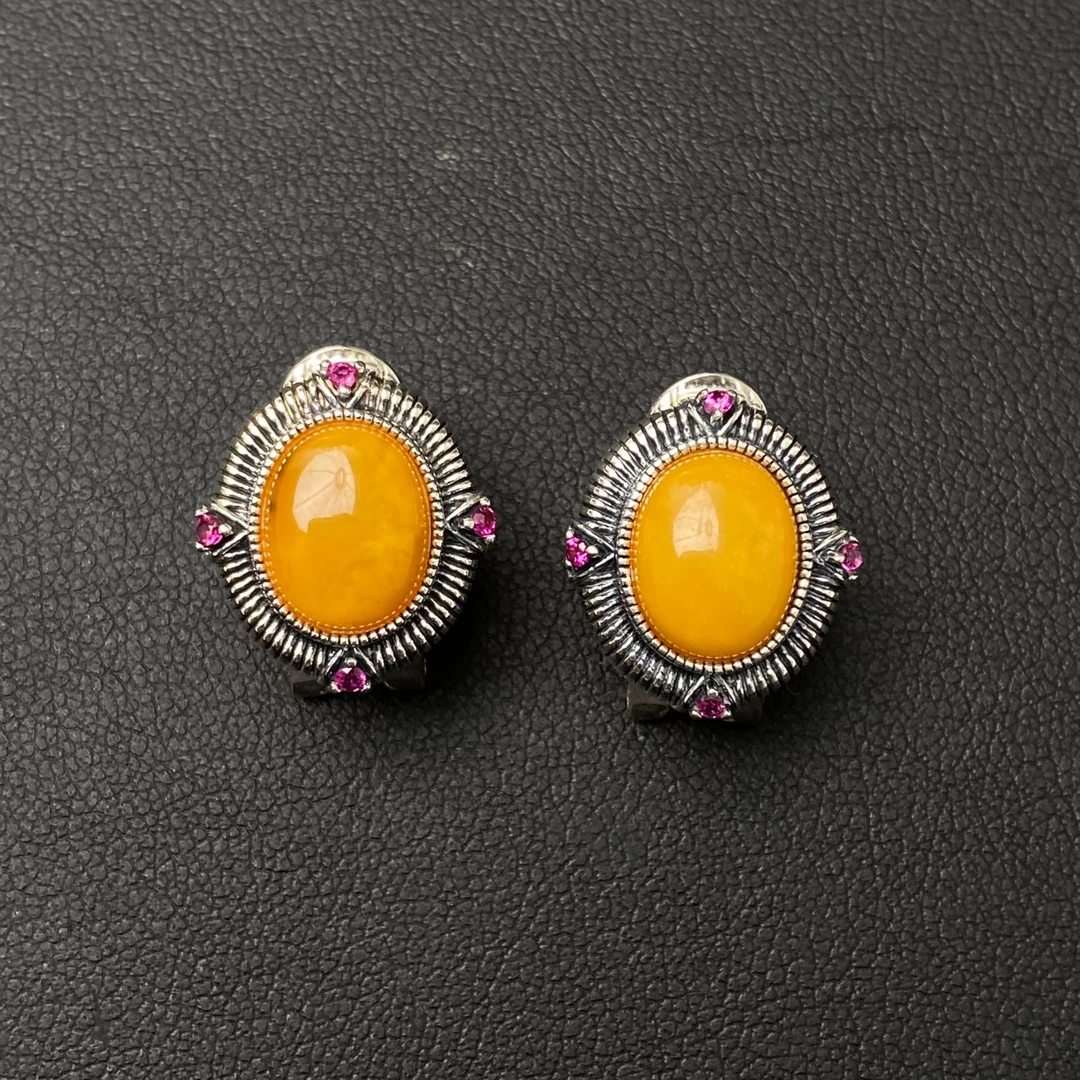 925银耳饰 民族风耳饰 ES00768