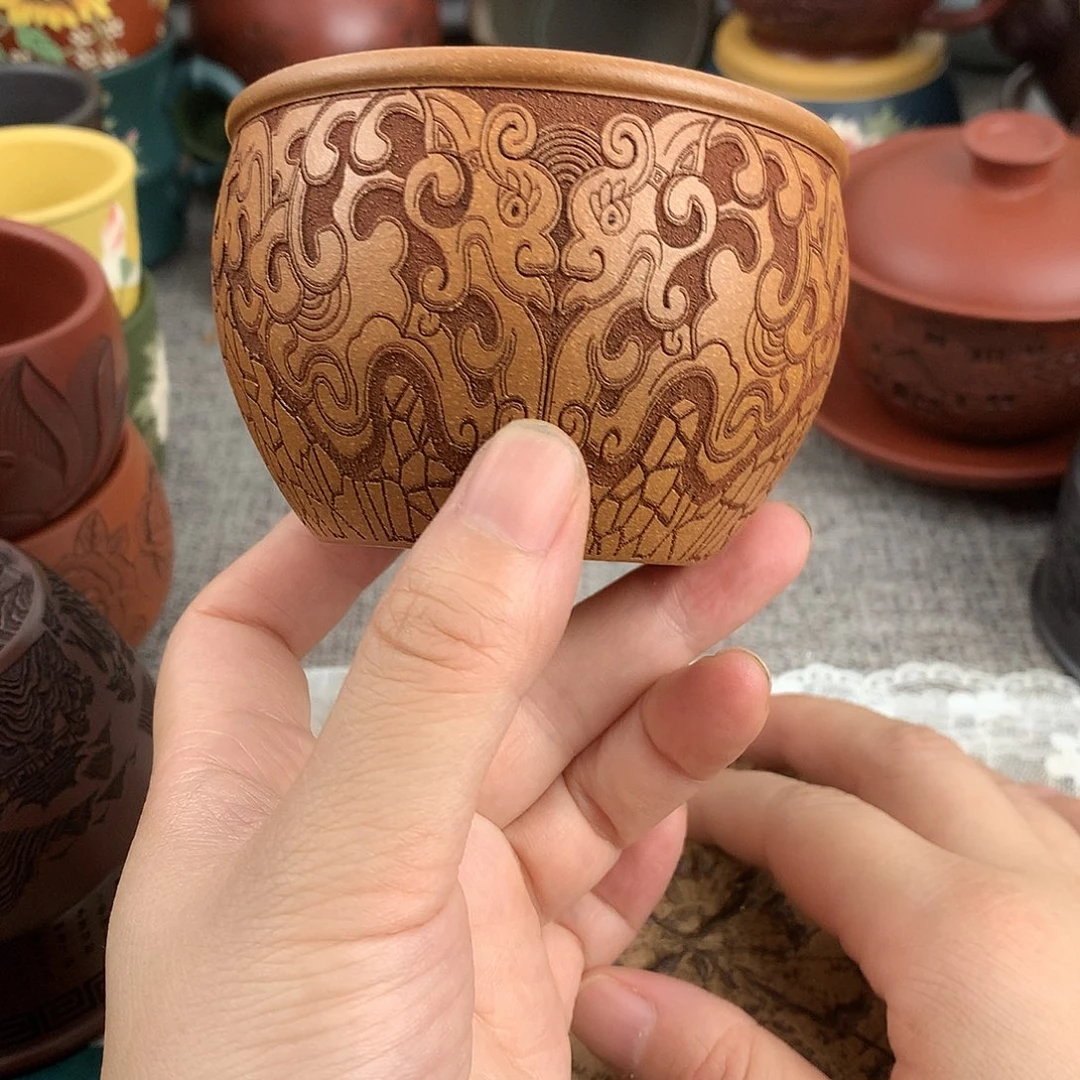 茶杯紫砂高端主人杯