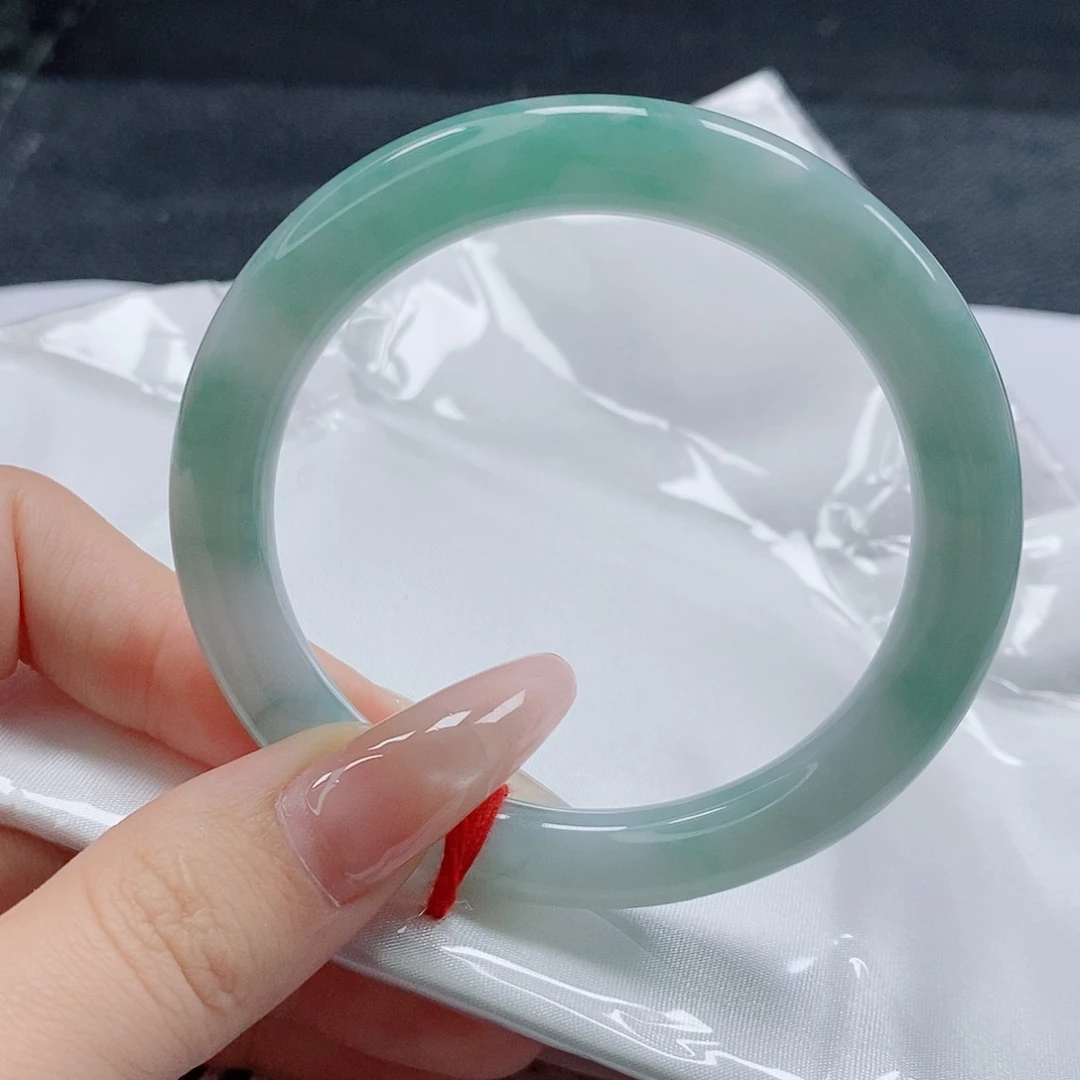 【闪购商品】未镶嵌手镯（圆镯）翡翠古*551号