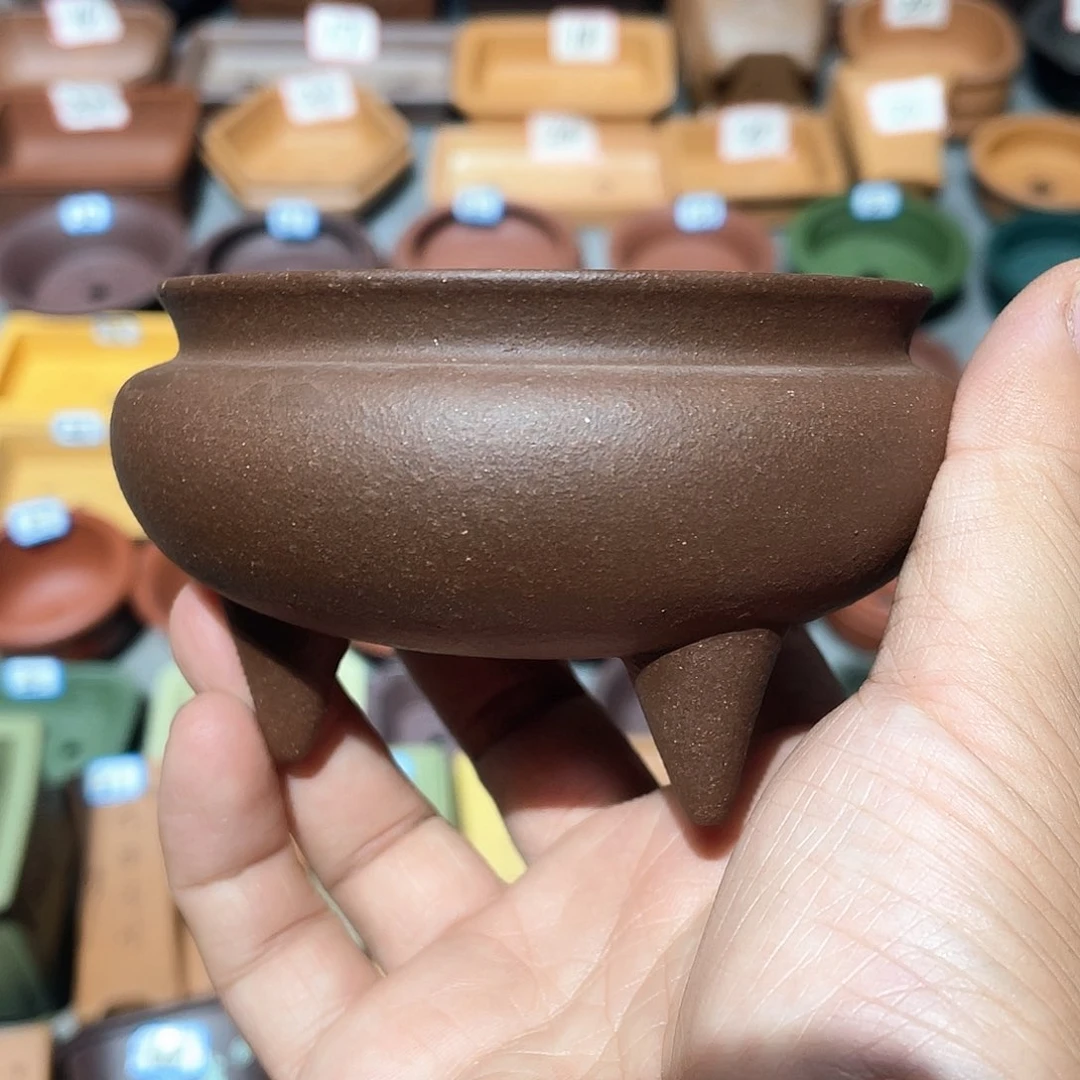 紫砂小盆7.5*3.5cmmm