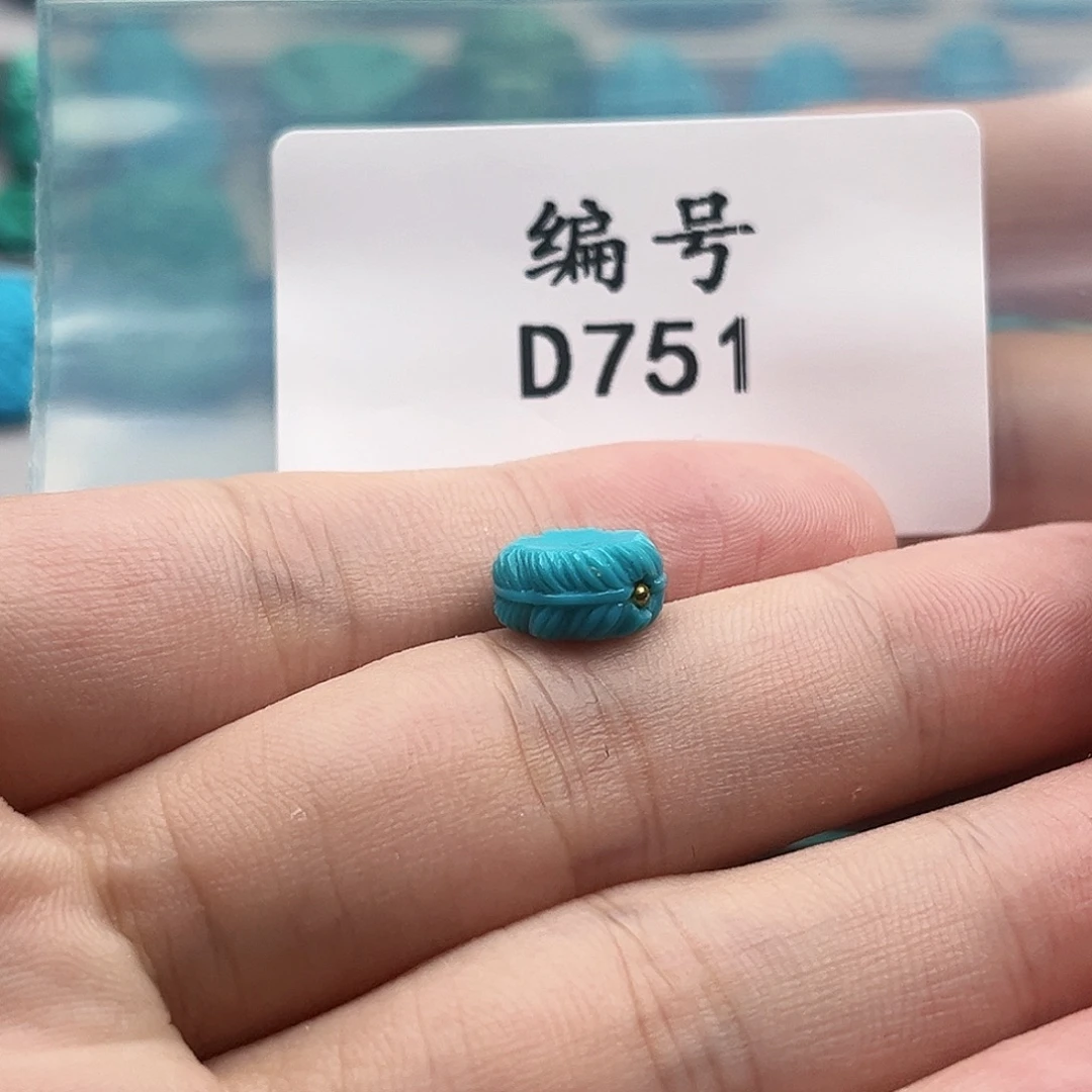 未镶嵌绿松石天然原矿雕刻绿松石10-5
