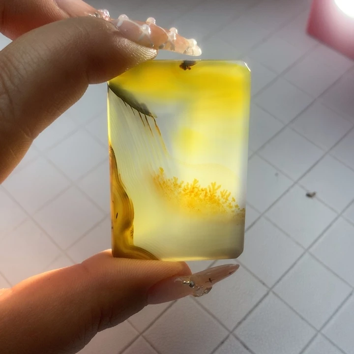 張***靈玛瑙/玉髓未镶嵌颈饰