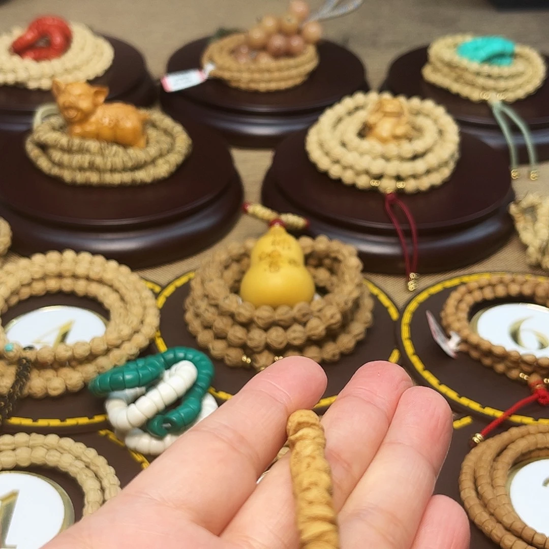 龍***柏木百香籽手串108