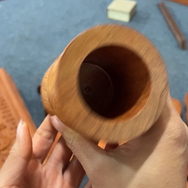 非洲紫檀（红花梨）圆筒