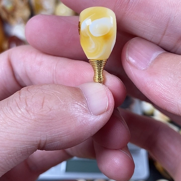 裸石琥珀未镶嵌我