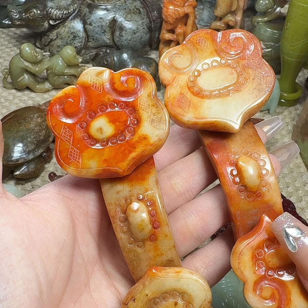 白玉菩提吊坠杨*挂件