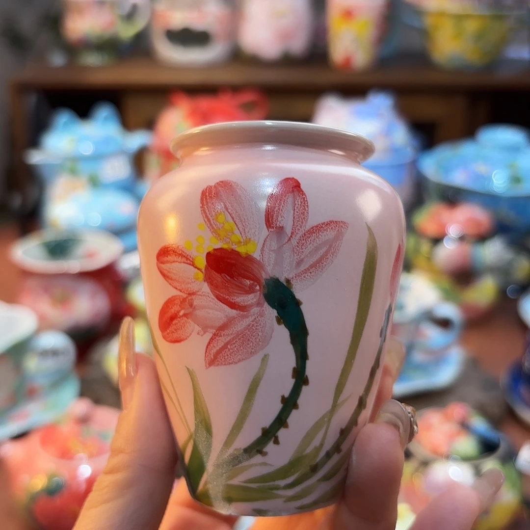 景德镇手工手绘陶瓷茶具